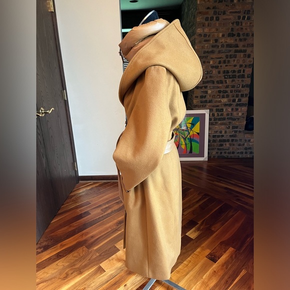 Mackage Shia-z wool blend coat w/ 800 fill power removable bib, NEW - Picture 6 of 13